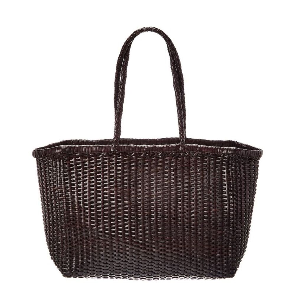 Dragon Diffusion B Weave Big Tote, Brown
